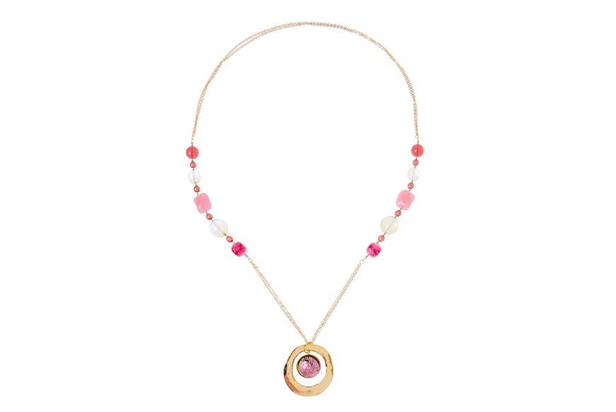 Collana Fun rosa Antica Murrina