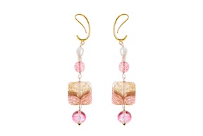 Earrings Hope pink Antica Murrina