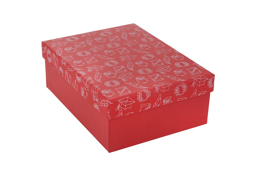 Idea regalo Laurea Block Notes con ciondolo gufo e scatola Selezione Zanolli