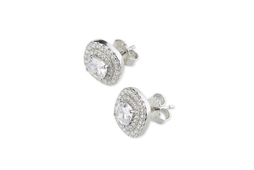 Earrings Luce silver with cubic zirconia Sovrani