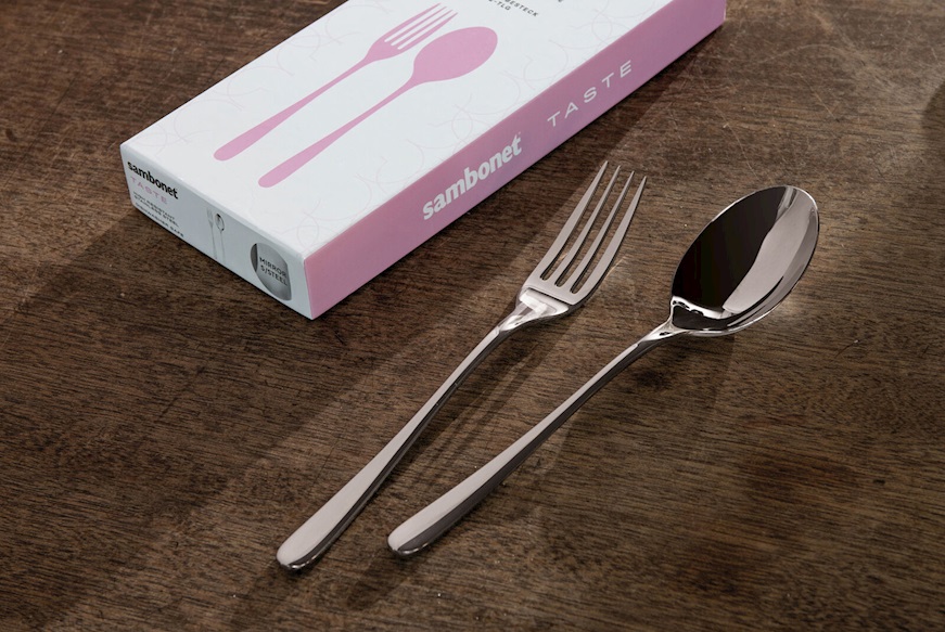 Serving cutlery set Taste steel 2 pieces Sambonet
