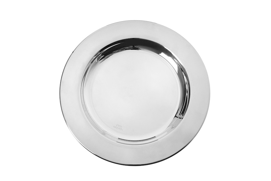 Sottobicchiere silver plated in stile Cardinale Selezione Zanolli