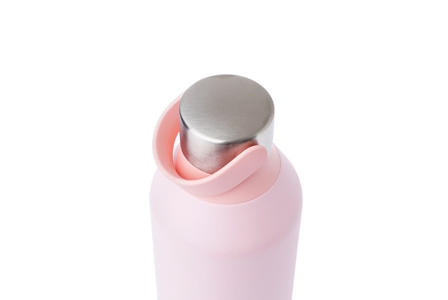 Bottiglia termica acciaio rosa cipria Chilly's Bottles
