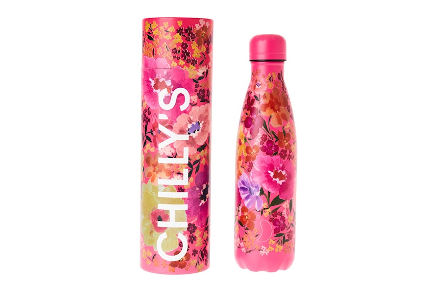 Bottiglia termica acciaio Floreale Prato Multicolore Chilly's Bottles