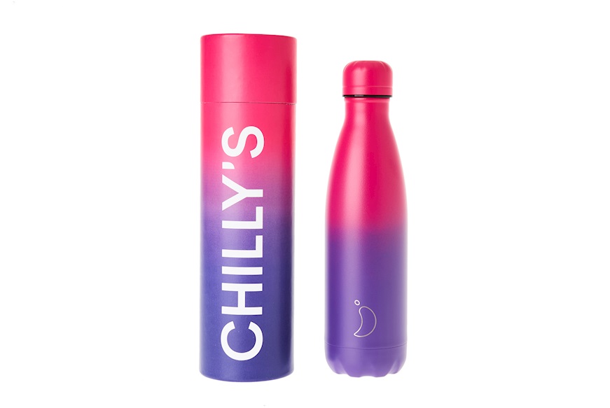 Thermal bottle steel Gradient Violet Chilly's Bottles