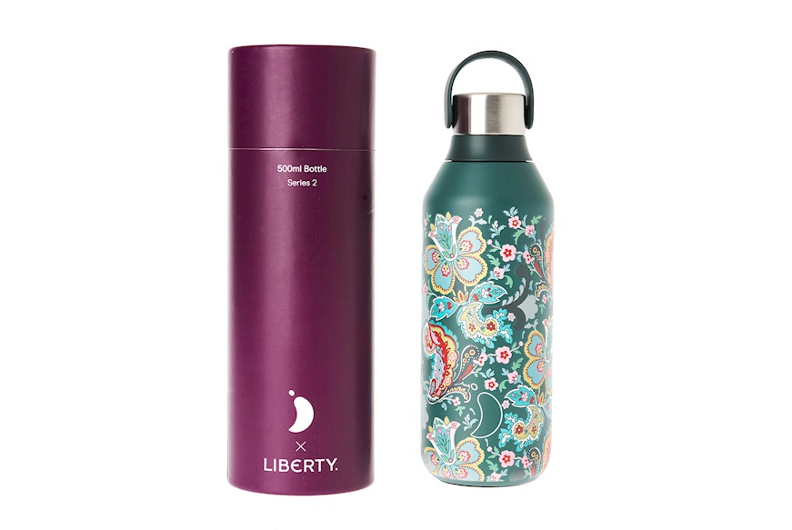 Bottiglia termica acciaio liberty percorso paisley Chilly's Bottles