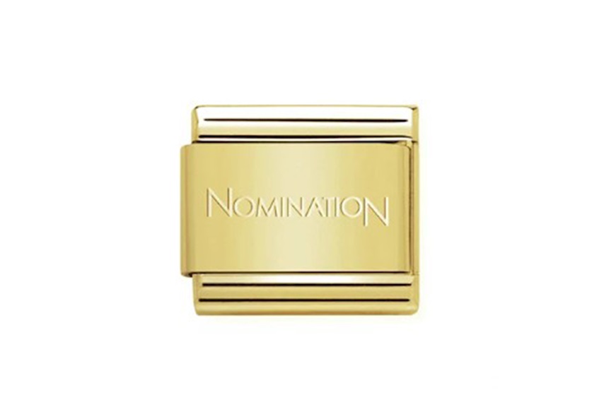 Link base Composable Classic acciaio oro opaco Nomination