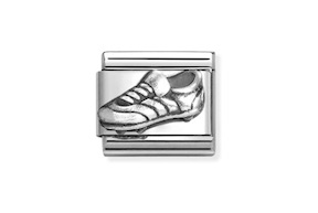 Scarpa da Calcio Composable acciaio e argento