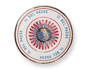 Piattino Un buon ricordo porcellana Italia Bitossi home
