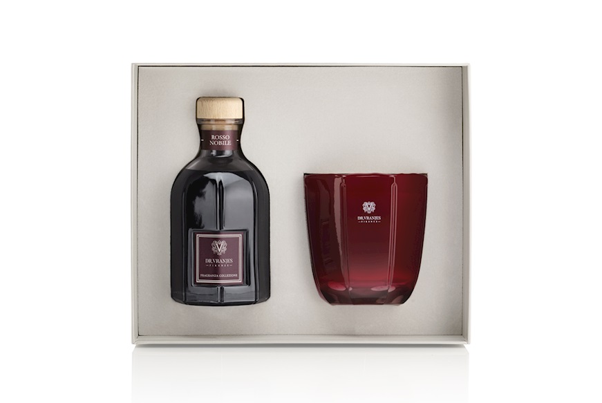 Gift Box Rosso Nobile with candle Dr. Vranjes