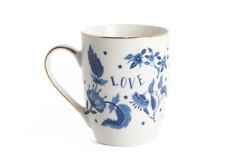 Mug La Tavola Scomposta porcelain Love Bitossi home