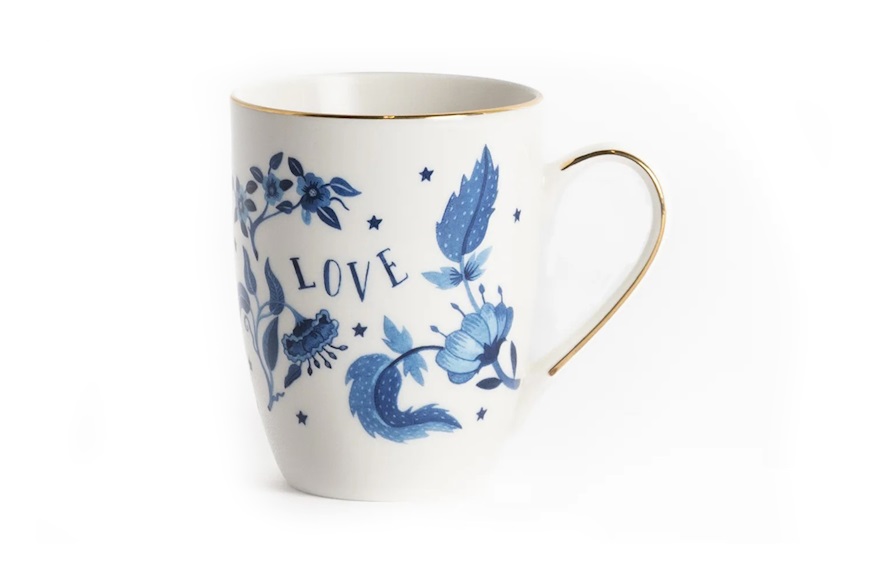 Mug La Tavola Scomposta porcellana Love Bitossi home