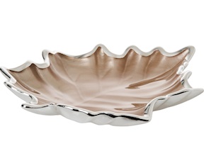 Piattino foglia nude Selezione Zanolli