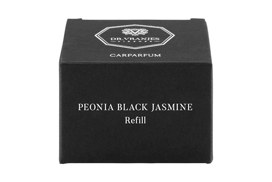 Parfumed refill Carparfum peonia black jasmine Dr. Vranjes