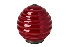 Lampada da tavolo Deco Luce vetro di Murano Rosso Venini