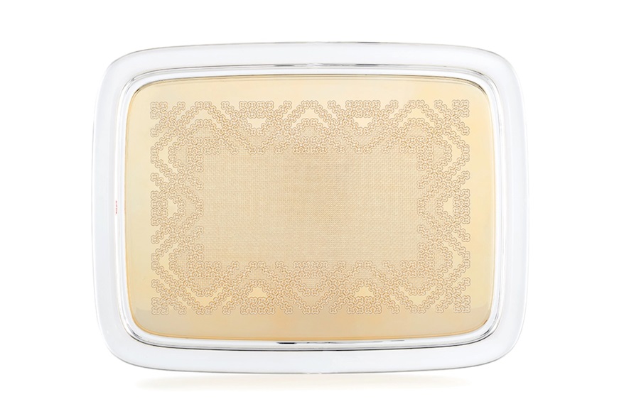 Tray Teatime gold Kartell