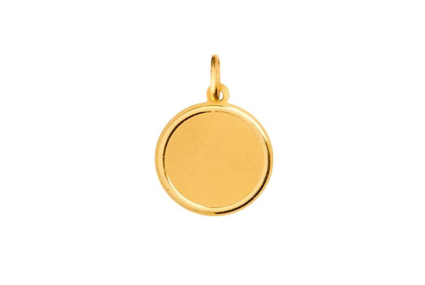 Round pendant gold 750‰ Selezione Zanolli