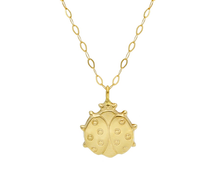 Catenina oro 750‰ con ciondolo coccinella Selezione Zanolli
