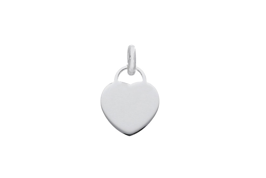 Pendant Heart gold 750‰ white Selezione Zanolli