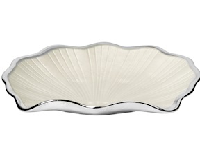 Piattino conchiglia madreperla Selezione Zanolli