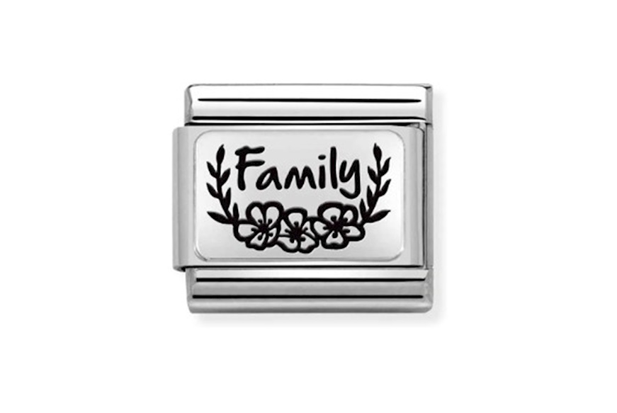 Family with flowers Composable steel and silver Nomination