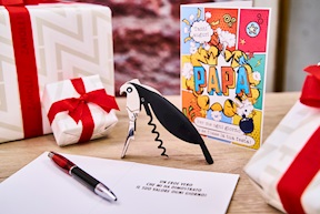 Cavatappi Parrot nero Alessi