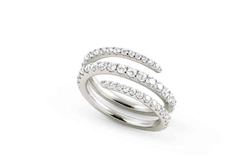 Ring Lovelight silver with white cubic zirconia Nomination