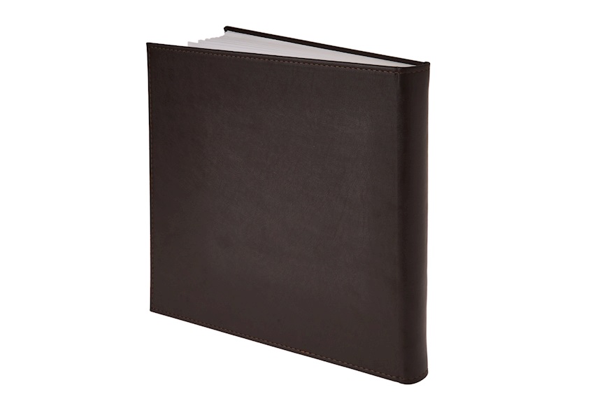 Photo album bilaminated Silver with picture frame Zanolli