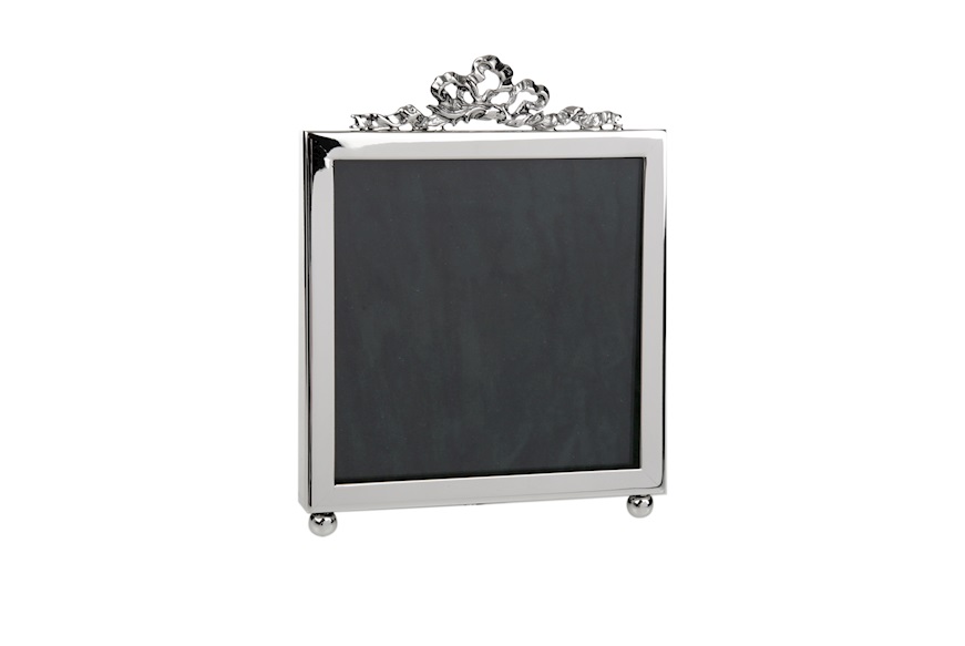 Picture frame silver with bow Selezione Zanolli