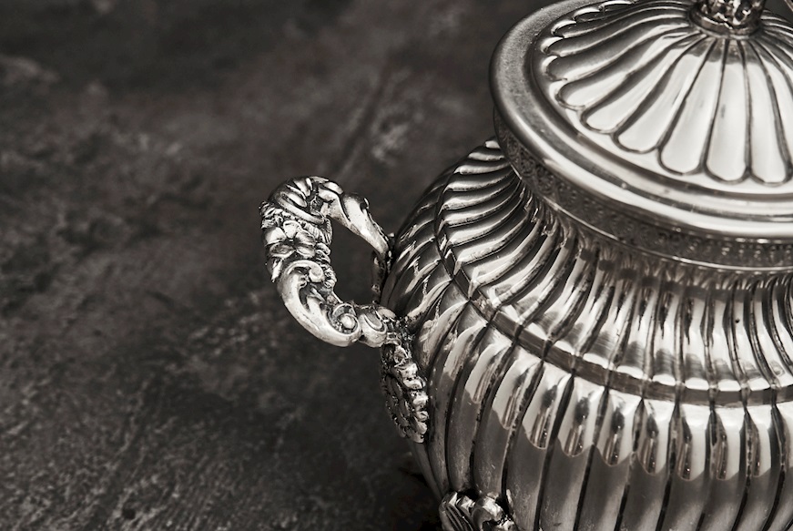 Sugar bowl silver In Empire style Selezione Zanolli