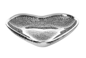 Heart Saucer silver Selezione Zanolli
