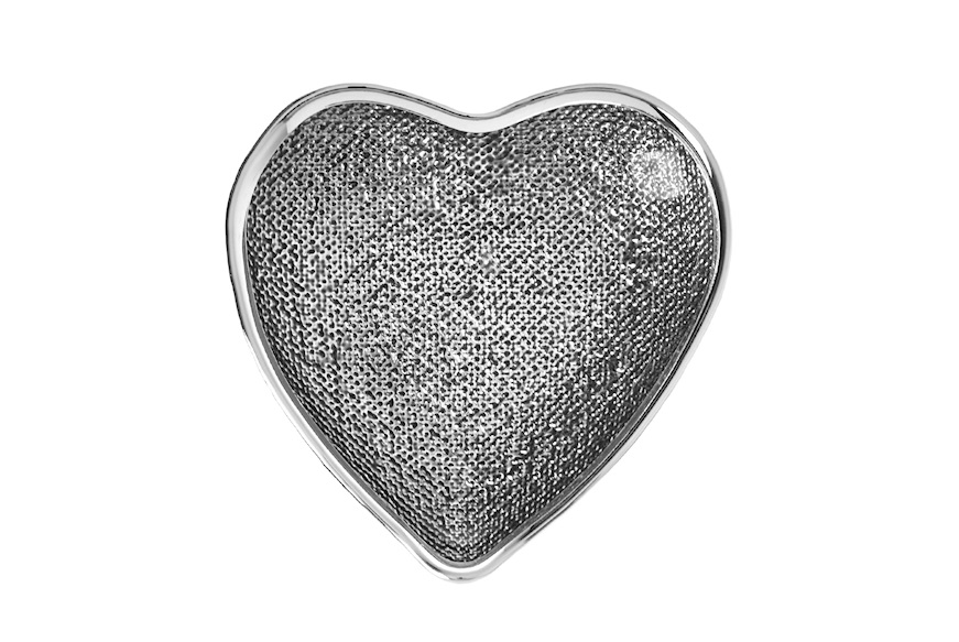 Heart Saucer silver Selezione Zanolli