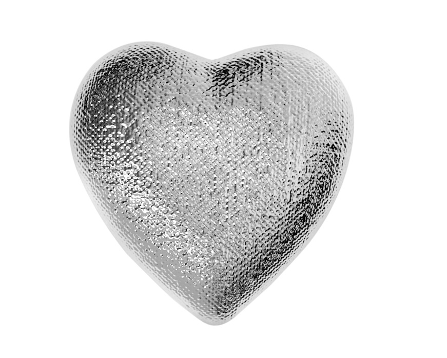 Heart saucer gold Selezione Zanolli