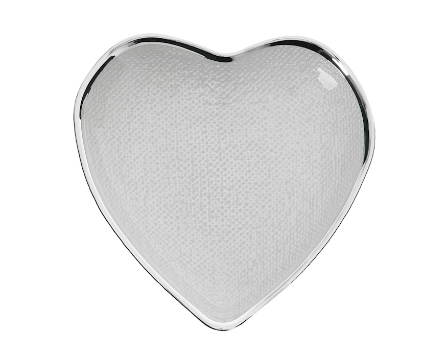 Piattino cuore madreperla Selezione Zanolli