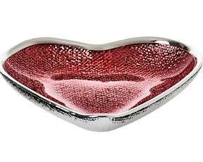 Piattino cuore flame Selezione Zanolli