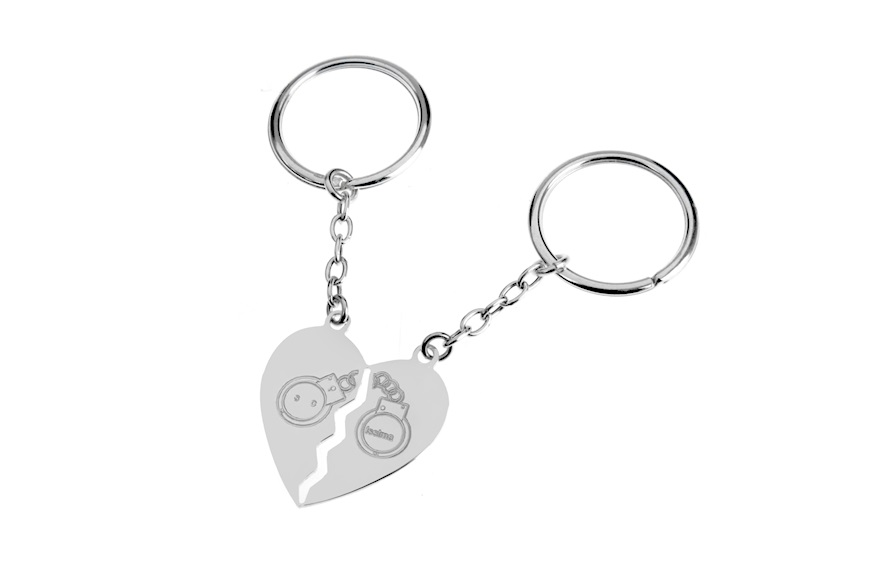 Divisible keychain Heart silver Selezione Zanolli