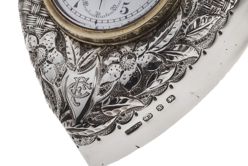 Orologio da tavolo argento Birmingham (GB) 1902-1903 Selezione Zanolli