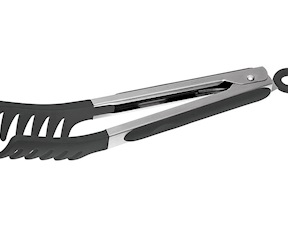 Spaghetti spoon Gadget Silicone grey Sambonet