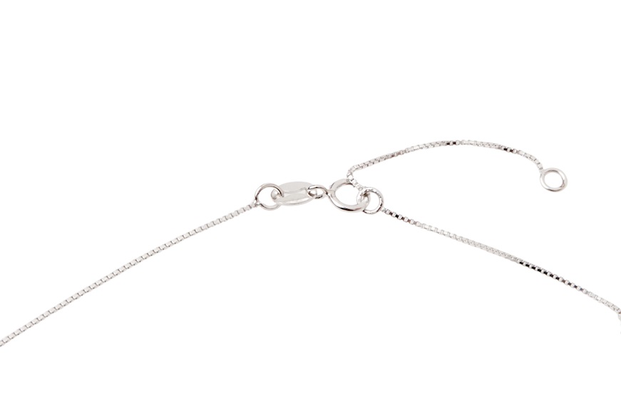 Parure Collana e Orecchini argento con shell pearl e cubic zirconia Sovrani