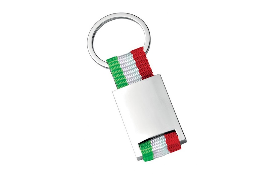 Keychain with tricolore tissue Selezione Zanolli