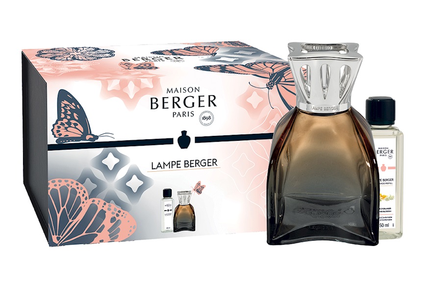 Gift Pack Lamp Lilly Nude with 250 ml perfume Fleur d'Oranger Maison Berger Paris