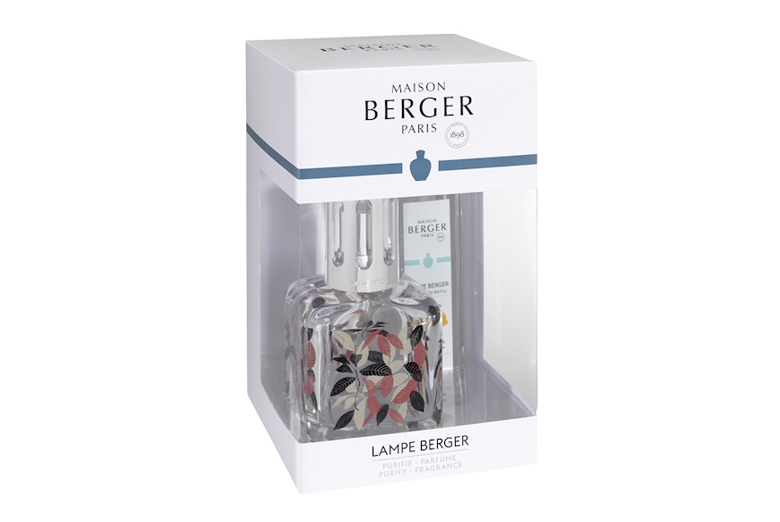 Cofanetto Lampada Catalitica Glacon Foglia con profumo 250 ml Zeste de Verveine Maison Berger Paris