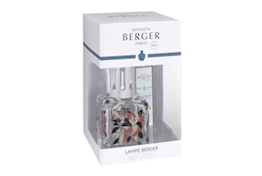 Gift pack lamp Glacon Foglia with 250 ml perfume Zeste de Verveine Maison Berger Paris