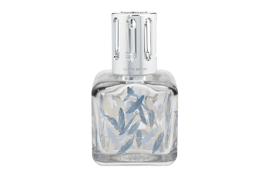 Cofanetto Lampada Catalitica Glacon Piuma con profumo 250 ml Caresse de Coton Maison Berger Paris