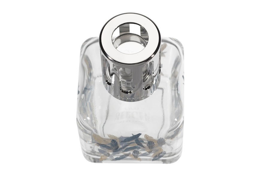 Cofanetto Lampada Catalitica Glacon Piuma con profumo 250 ml Caresse de Coton Maison Berger Paris