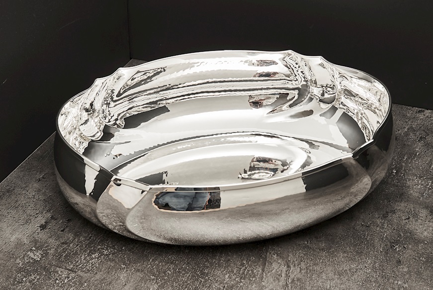 Ciotola ovale argento in stile Settecento Selezione Zanolli