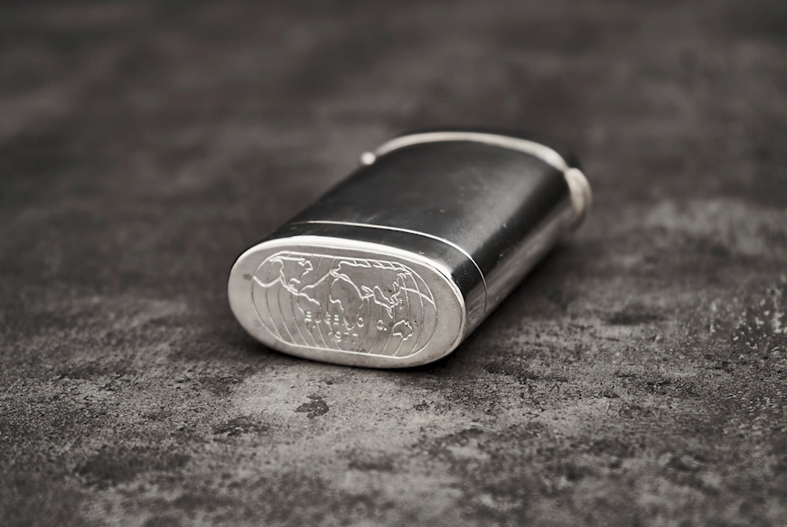 Portasigarette argento 114 grammi usato ricondizionato Zanolli Vintage