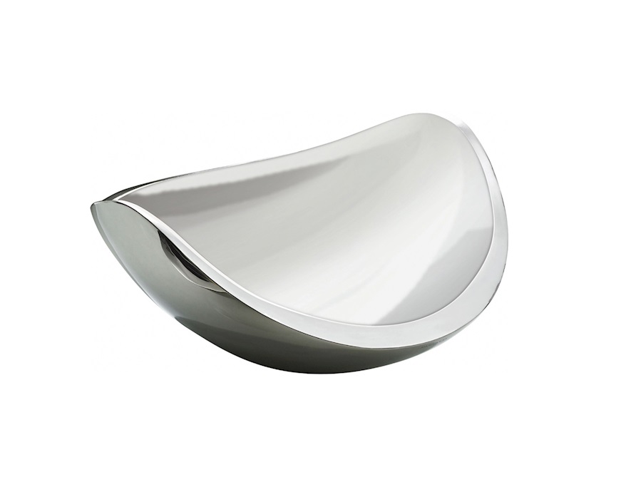 Centrotavola Ninnananna acciaio lucido Bugatti