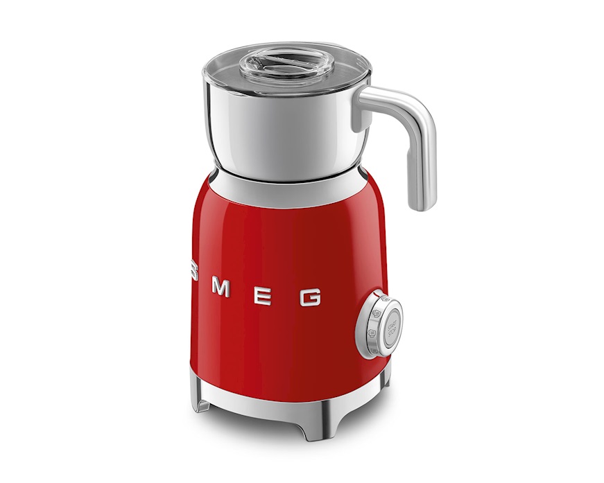 Milk frother red Smeg