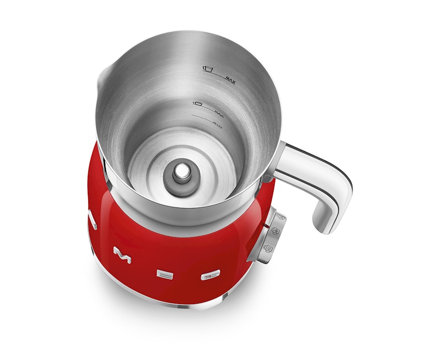 Milk frother red Smeg